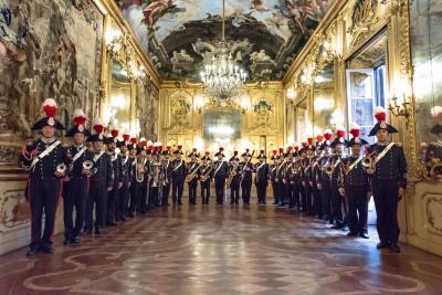 La Fanfara del 3° reggimento dei carabinieri in concerto a Trento