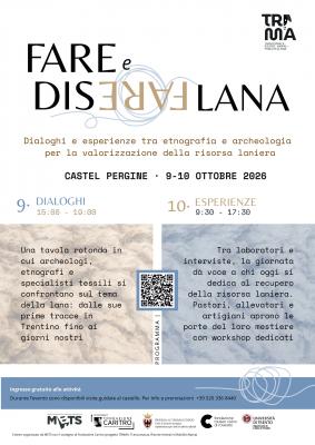 "Fare e disfare lana": un workshop con il Mets - Museo etnografico trentino San Michele