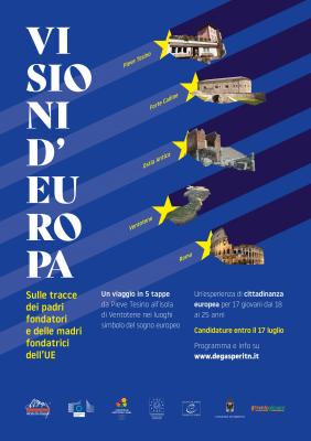 Fondazione De Gasperi Tn | Al via la nuova edizione di Visioni d’Europa