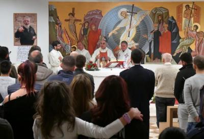 Arcidiocesi di Trento | Natale, l’Arcivescovo Lauro ha celebrato oggi due s. Messe  nella Casa Circondariale di Spini di Gardolo